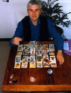 Tim Brooks, tarot card reader, spiritualist and healer